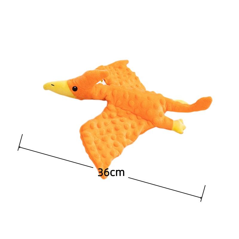 Dinosaurier Schwein Plüschtier Pterosaurier Geräusche machende Stoffpuppe Squishy Haustier Spielzeug Entzückendes Hunde Katzen Spielzeug Heimdekoration Spielzeug Haustier Beruhigende Puppe Geschenk