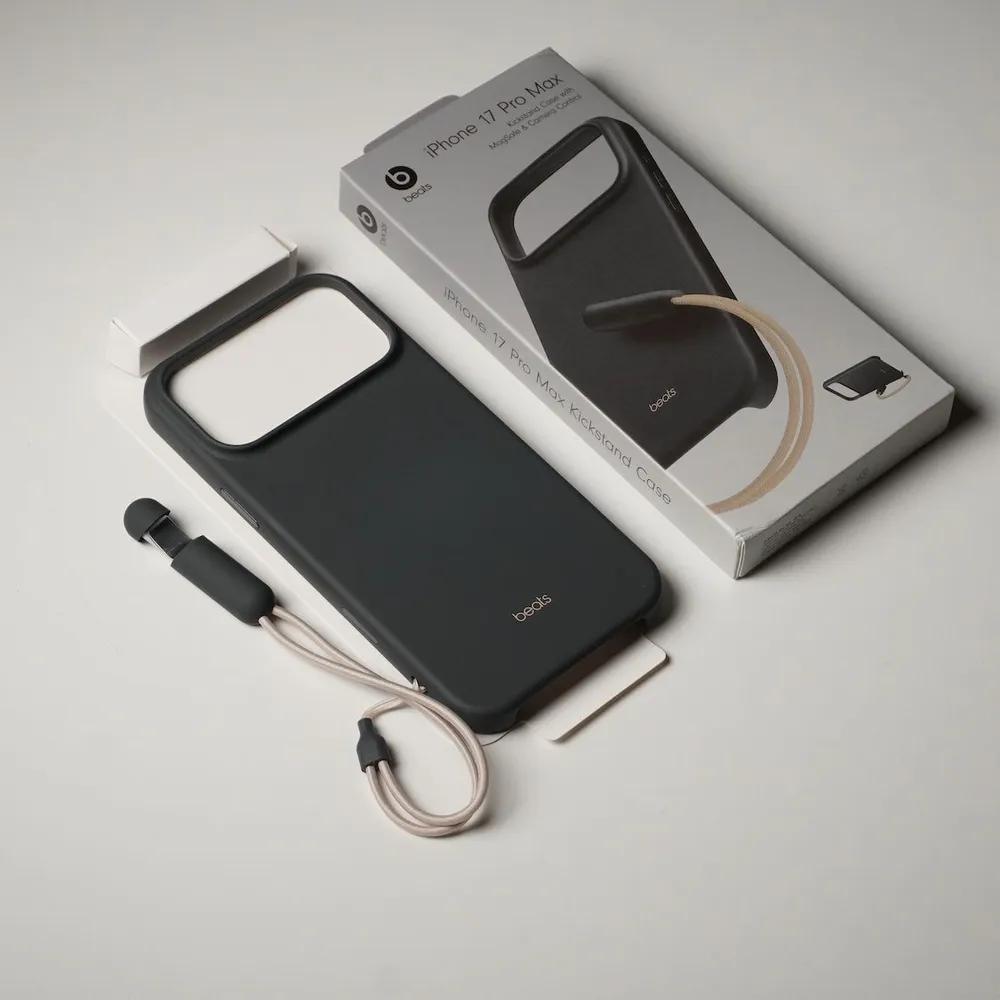 Beats ist geeignet für iPhone 17 Pro Max / iPhone 17 Pro Max Hülle mit Band, MagSafe-Unterstützung und Kamerasteuerung, offizielle Replik Beats iPhone17Pro-5