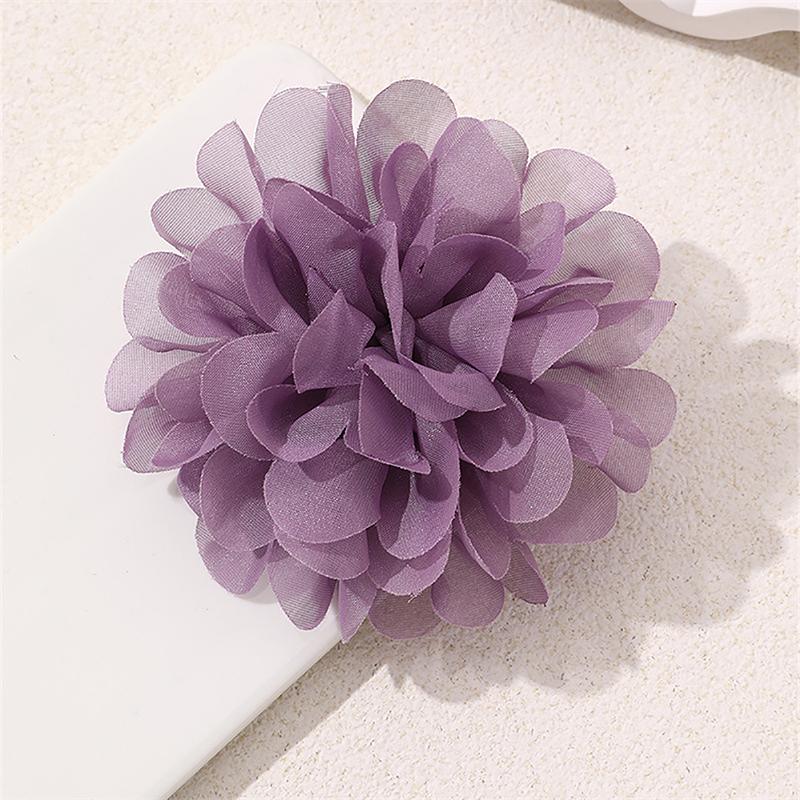Vintage Kamelie Blume Broschen für Frauen Blume Corsage Revers Pins Hochzeit Party Abzeichen Kleidung Zubehör violett
