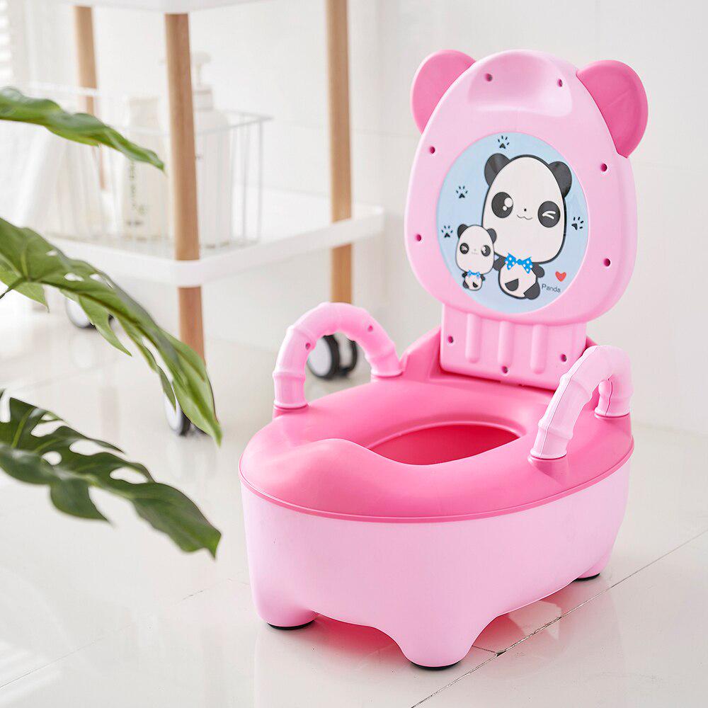 Baby Topf Kinder Toilette Meer Kinder Töpfchen Trainingssitz Baby Toilette Schüssel Niedliche Cartoon Topf Trainingspfanne Regular style rosa