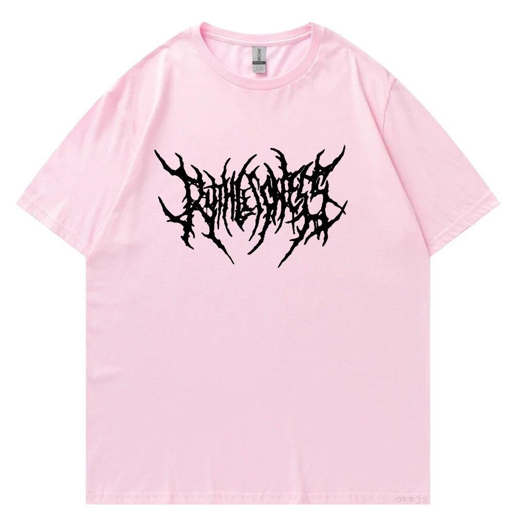 Gothic Street Punk Unisex WoUnisex T-shirts Koreanische Schwarz Übergroßen T-shirt Tops Harajuku Grafik T-shirt Weibliche Dropshipping Hip Hop 4XL