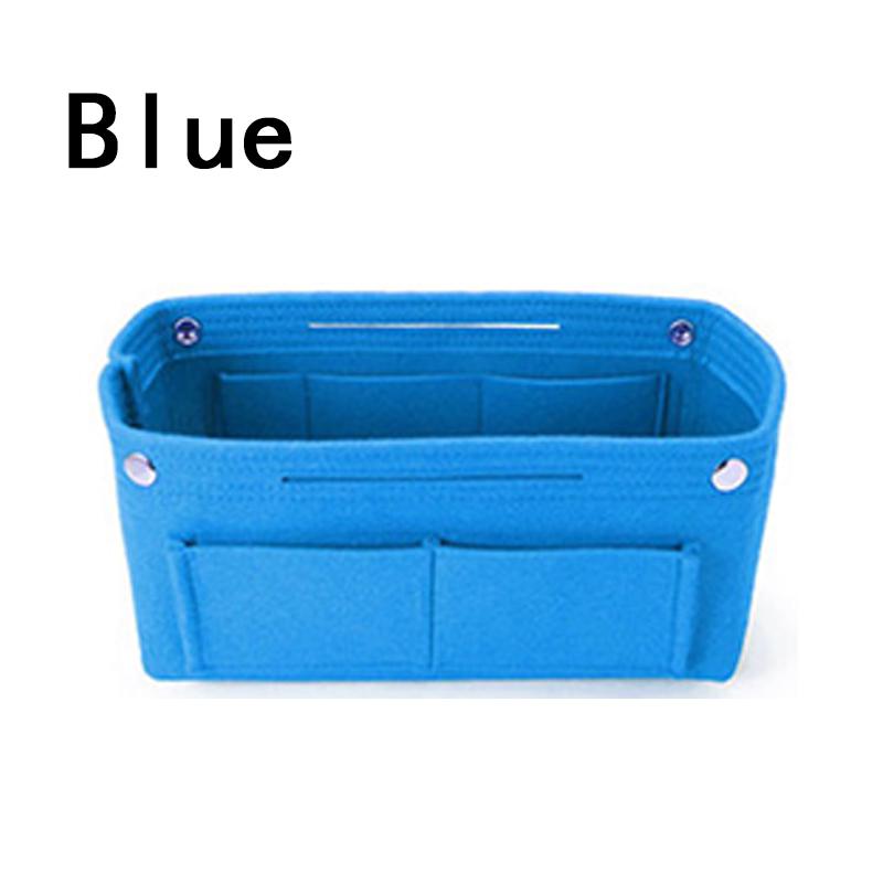 Filz-Geldbörsen-Organizer, Taschen-in-Taschen-Organizer für Handtaschen, mehrere Taschen, Reiseeinsatz, Handtasche, tragbare Damen-Kosmetik-Aufbewahrungstaschen
