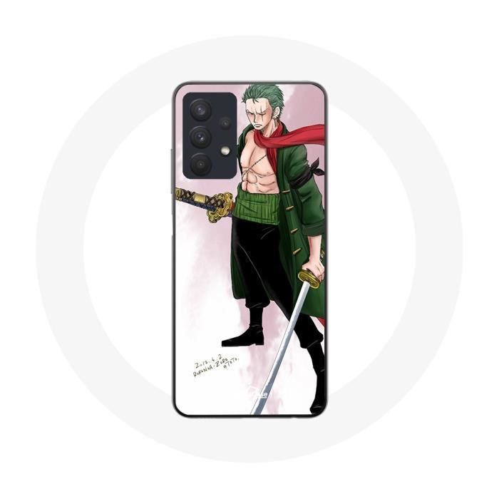 Hülle für Samsung Galaxy A32 5G One Piece Manga Zoro Manga Poster