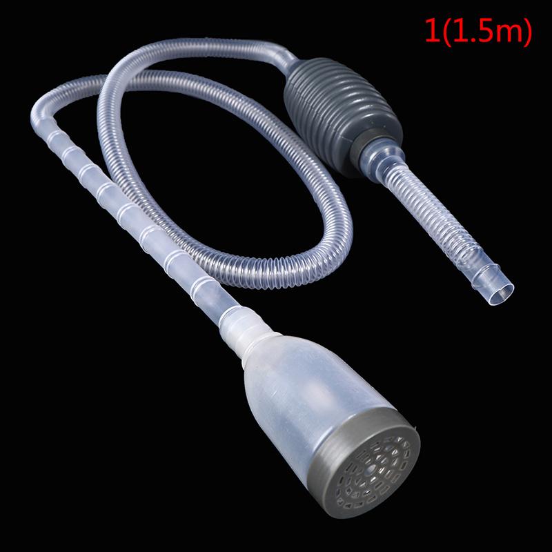 Aquarium Clean Vakuum Wasserwechsel Wechsler Kies Aquarium Vakuumpumpe 1(1.5m)