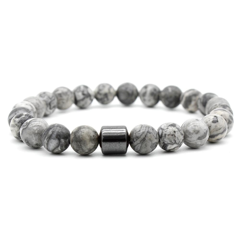 Mode Abnehmen Armband Micro Magnet Armband Naturstein Armband Armreif Frauen Magnetische Therapie Armband Schmuck Schaffen Perfekte Körper Form B