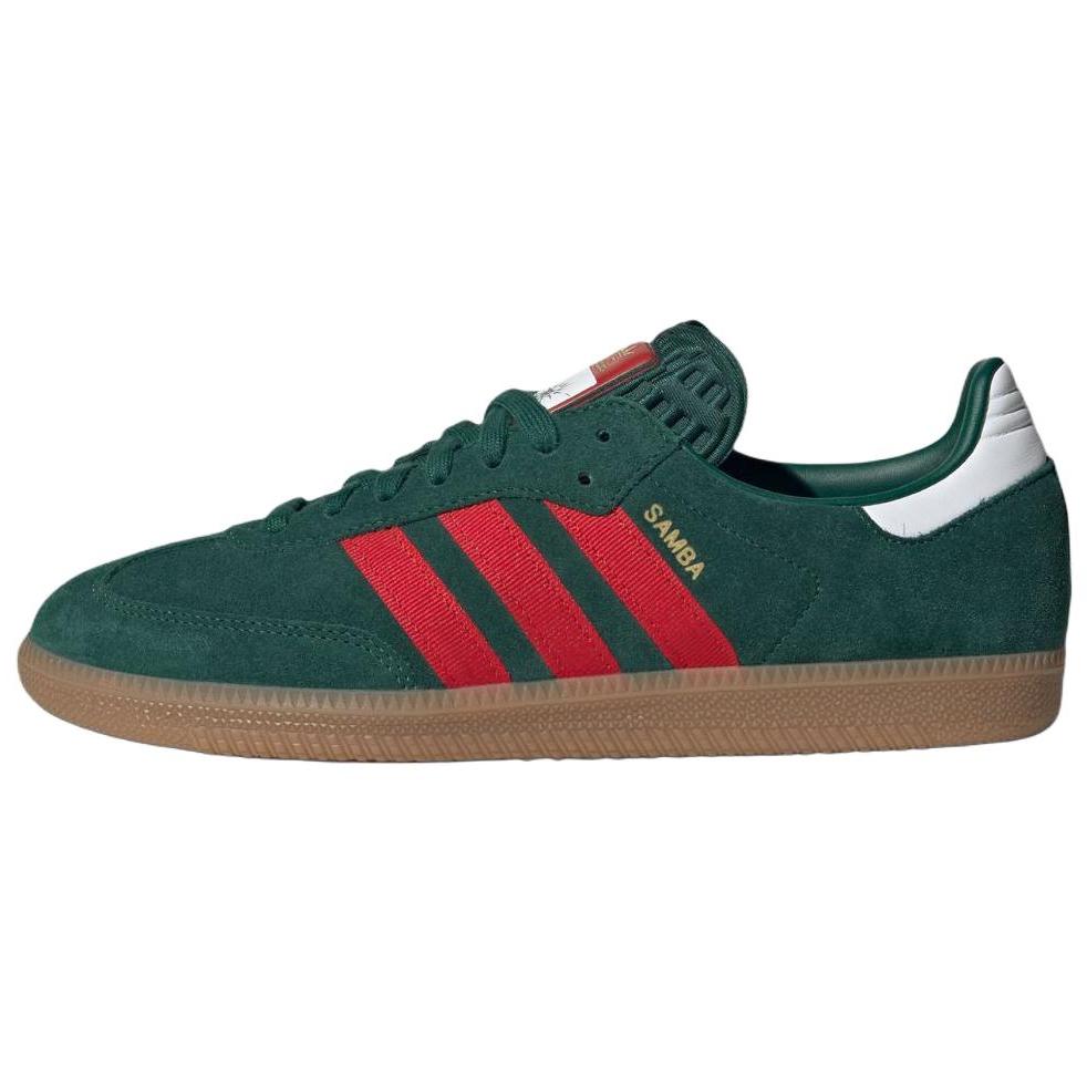FIFA Fussball-Weltmeisterschaft 2026 x Adidas Originals SAMBA OG Skateboard-Schuhe Herren Dunkelgrün IH6829 43⅓ black