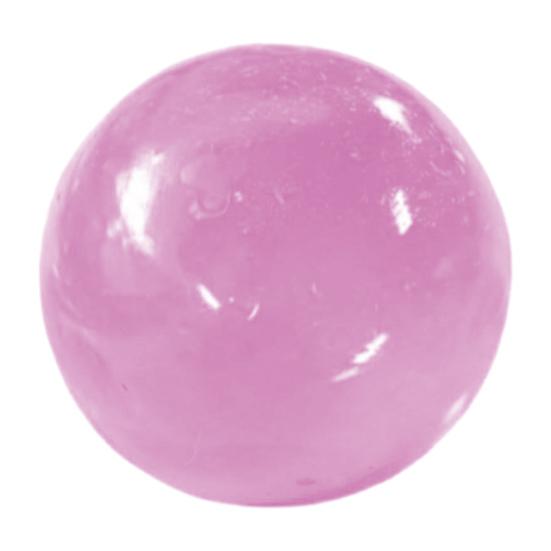 Klarer Kokosnussöl Stressball, Langsam aufsteigender Stressabbau Quetschball, Weicher Dehnbarer Ball Sensorisches Fidget Spielzeug für Zuhause Büro Schule violett