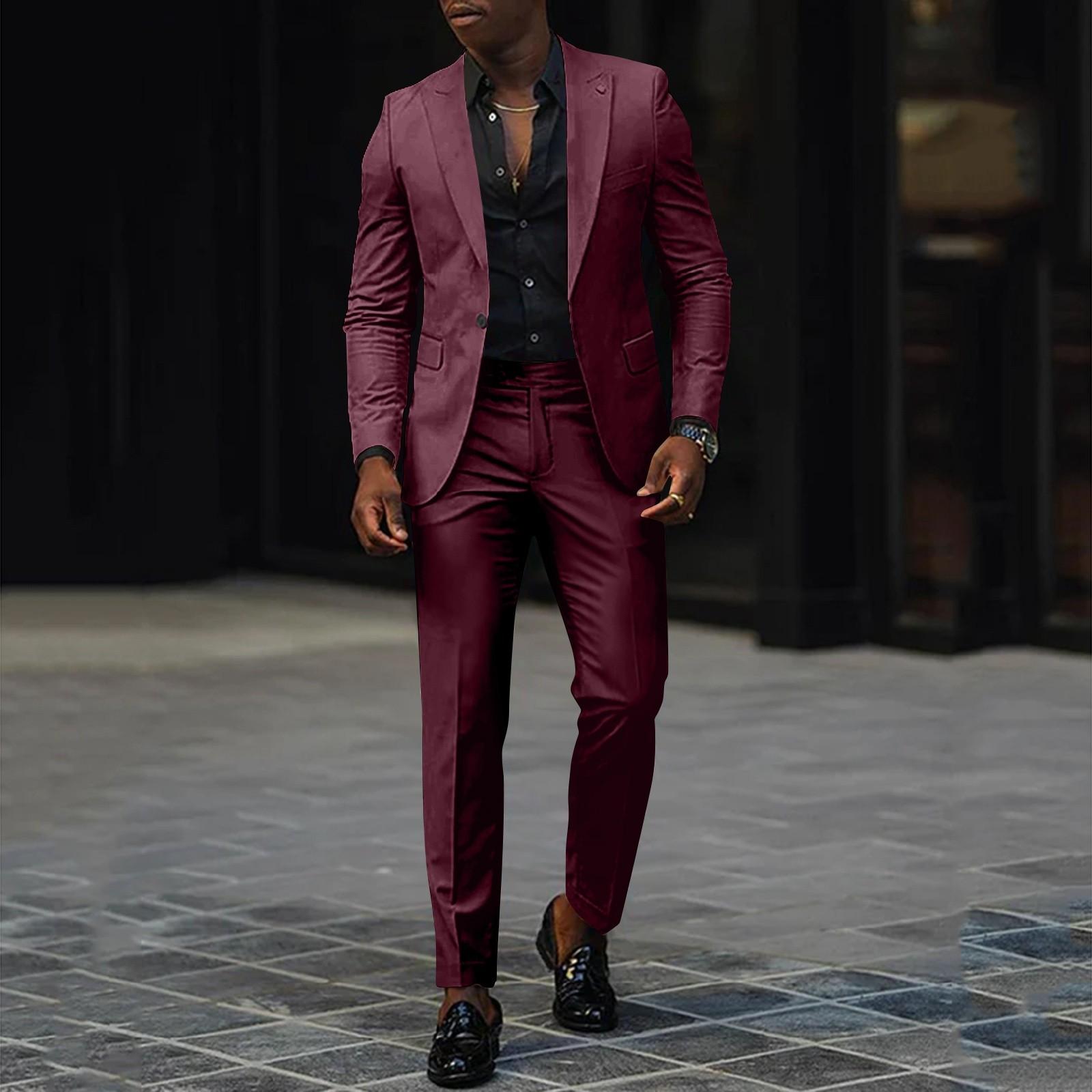 Unisex Winter Einfarbig Anzug Jacken Unisex Casual Fashion Button Jacken XXL