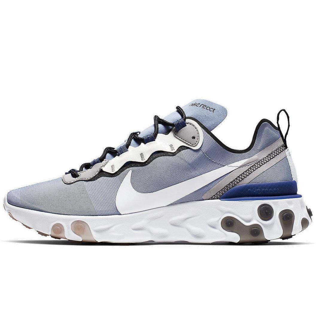 Nike React Element 55 Indigo Fog Mystic Navy BQ6166-402 35.5
