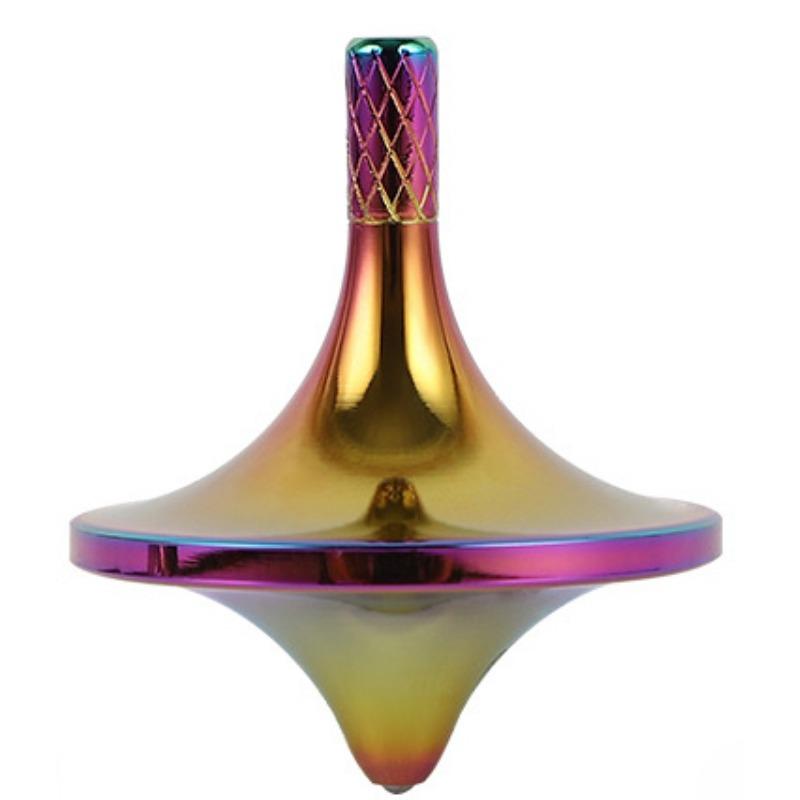 Inception Space Metall Messing Kreisel Stressabbau Spielzeug Gyro Kreative Desktop Kleine Fidget Spinner Erwachsene 3.3*2.8*2.8cm bunt