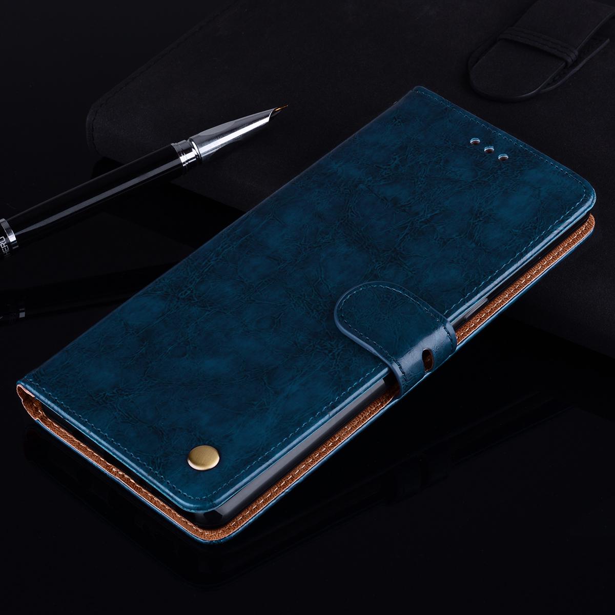 Vintage Geldbörse Lederhülle Für Huawei Y5 Y6 P Smart Plus 2019 Z Honor 400 200 100 Pro X5 X5C X6B X7D X8C X9D 20S 30S 10i 10 Lite 20 7A 8A 8C Hülle Huawei P20 Lite 2019 blau