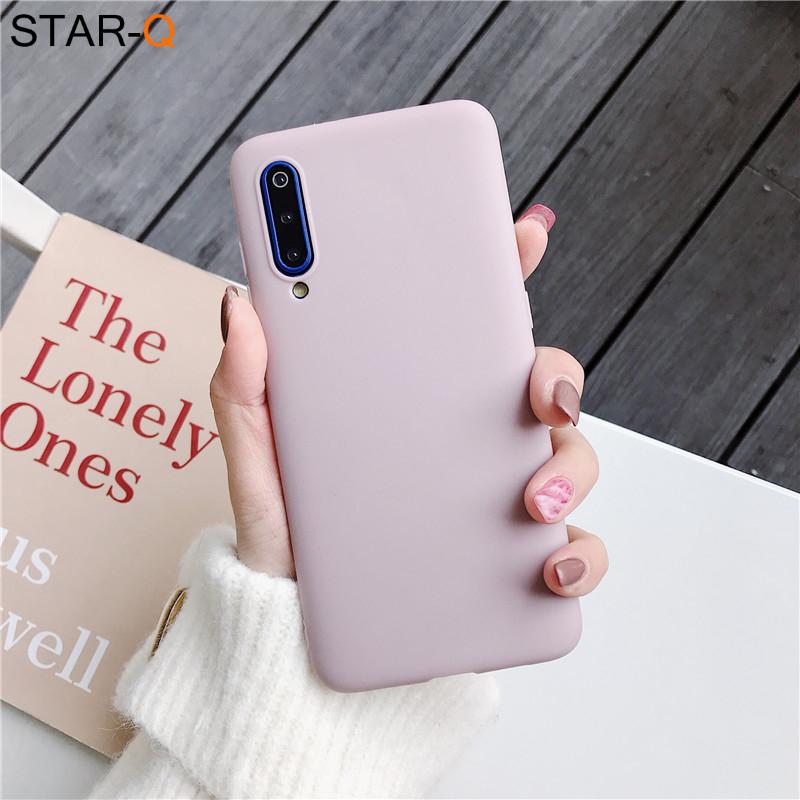 Candy Color Silikon Handyhülle für Samsung Galaxy A50 A70 A30 A40 A20 A10 Galaxi A51 A71 A20e M30s A7 2018 Matte Soft Tpu Hüllen a30 (a20) licht lila