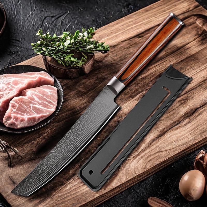 Damaststahl Küchen Kochmesser Ausbeinmesser Tranchiermesser Metzger Messer Fleisch Fisch Sushi Messer Professionelles Kochmesser