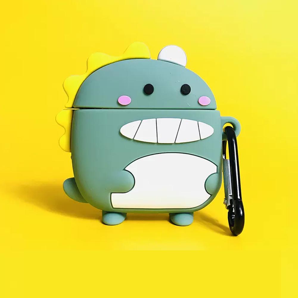 Für Apple AirPods 1 2 3 Airpod Pro 3D Avocado Shark Corgi Dog Schlüsselanhänger Drahtlose Kopfhörer Bluetooth Headset Hülle Silikonhülle for Airpods 3