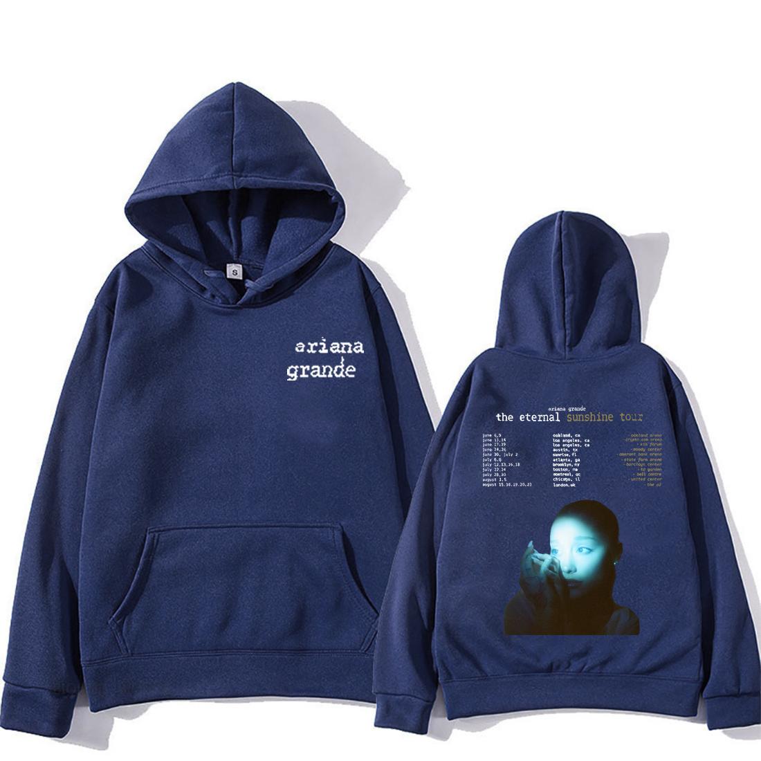 Ariana grande the eternal sunshine tour 2025 Grafische Hoodies Herren Damenmode Langarm Streetwear Fleece Oversize Hoodie S