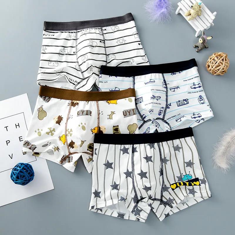 Kinder Unterwäsche Jungen Höschen Baumwolle Boxer Kinder Slips für Jungen Shorts Baby Höschen Kinder Unterwäsche M