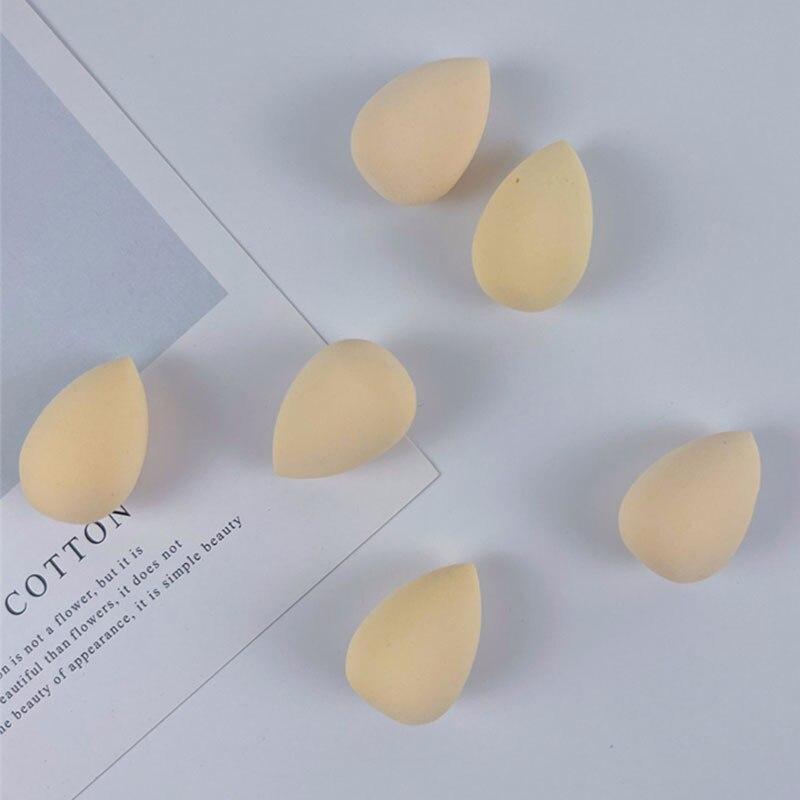 1/5/10Pcs Foundation Make-Up Schwamm Set Cosmetic Puff Creme Concealer Pulver Trocken und Nass Make Up Blender Frauen Make Up Zubehör 1PCS beige