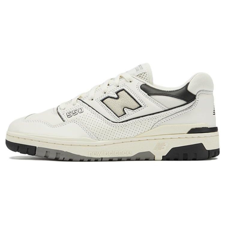 New Balance 550 Sea Salt Unisex-Sneaker Creme Schwarz BB550LWT 44