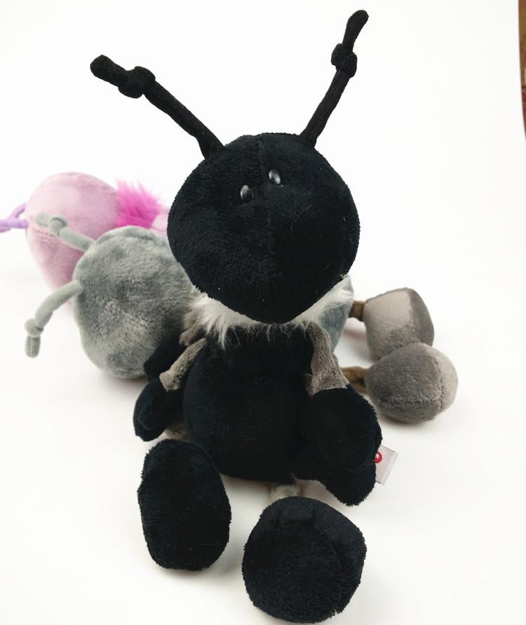 Süße Simulation bunte Ameise Plüsch Spielzeug Puppe Puppe 30cm 85g schwarz