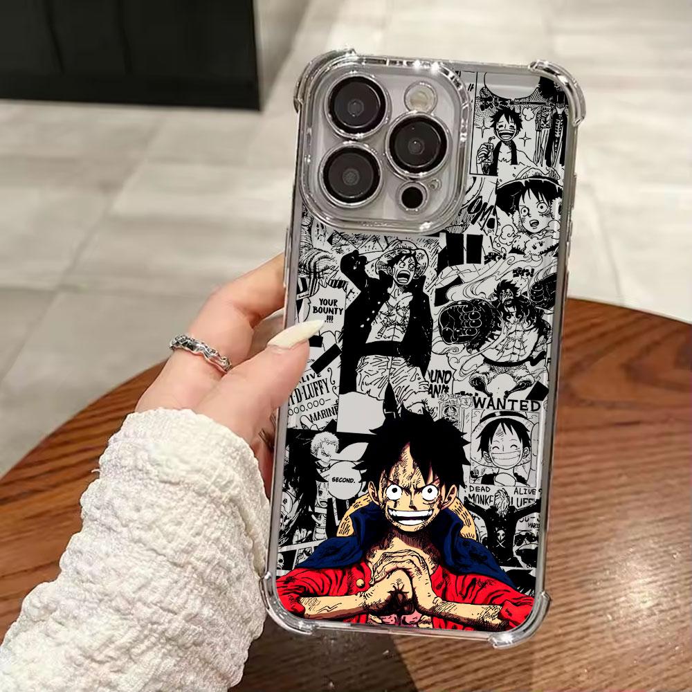 One Piece Luffy Monkey D Weiche Hülle Für iPhone 17 Pro 16 15 14 13 12 11 Pro Max Hülle 17 Plus 17E 16E 17Air Silikon Handyhülle iPhone 16 Plus