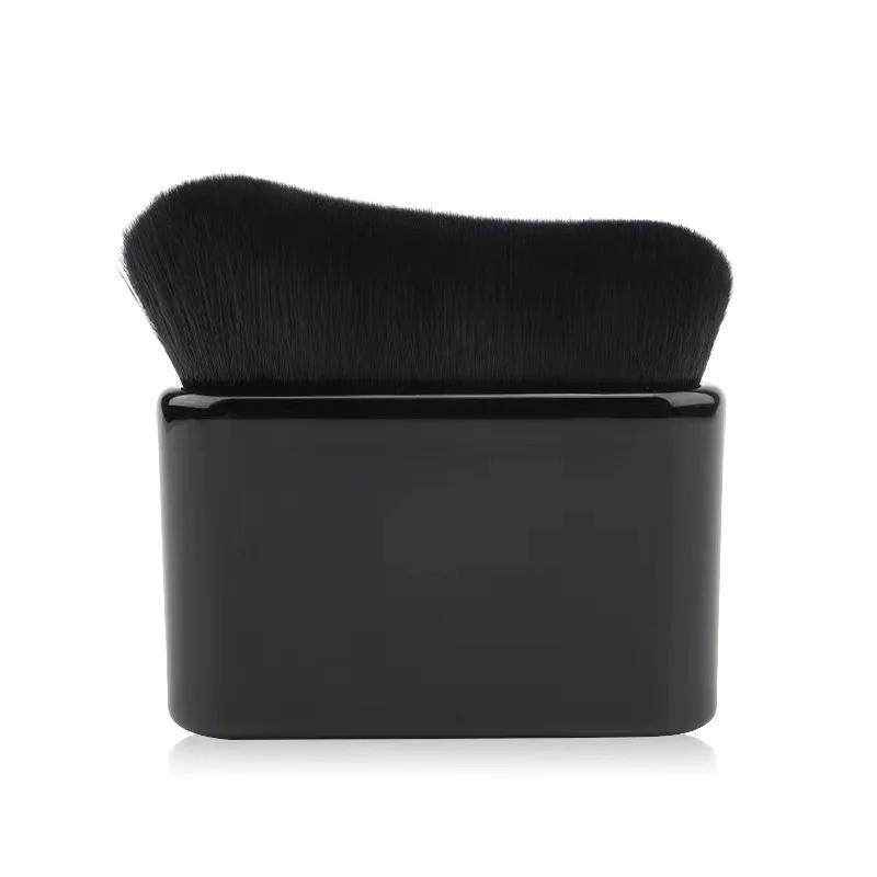 Make-up-Pinsel Sirene Pinsel für Körper Foundation Make-up für Bräune Selbstbräuner Make-up Selbstbräunungsmousse schwarz