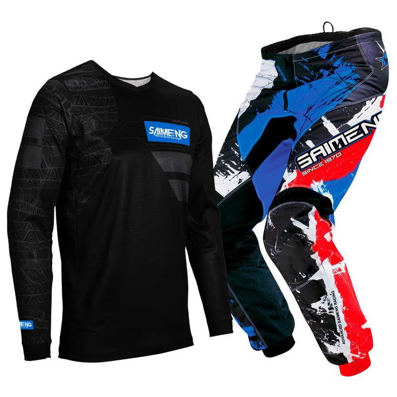 Motocross-Ausrüstungsset für Kinder 4 5 6 7 8 9 10 11 12 13 Jahre Jugend Kind Motorrad Junge Mädchen Jersey Hose Kits Rennanzug Offroad Enduro MX MTB XL-26