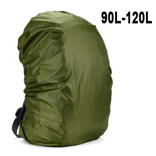35L 100L Regenhülle Rucksack Wasserdichte Tasche Groß Staub Wandern Camping Taschen Tragbar Schwarz Schultasche Regenhülle Für 90L 120L 50L