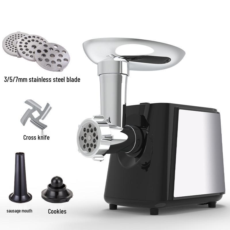 Automatische Fleischwolf- und Wurstfüllmaschine aus Edelstahl, 110V US/220V EU MGB Meat Grinder & Sausage Stuffer - EU 220V