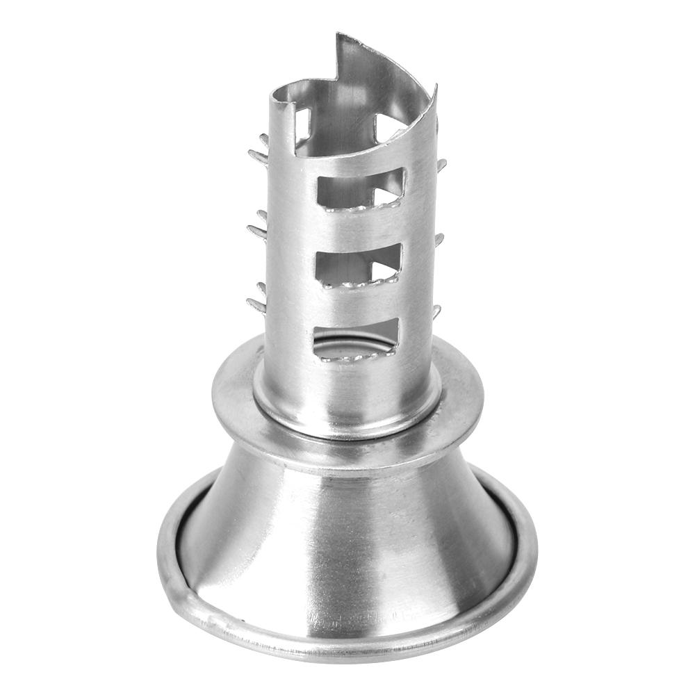 Hand-Entsafter, Ausgießer, Schraube, Saftpresse, Obstwerkzeug, manuell, Zitronenpresse, Küchen-Kochutensilien für Zitrone, Orange, Limette, Zitrusfrüchte, Edelstahl