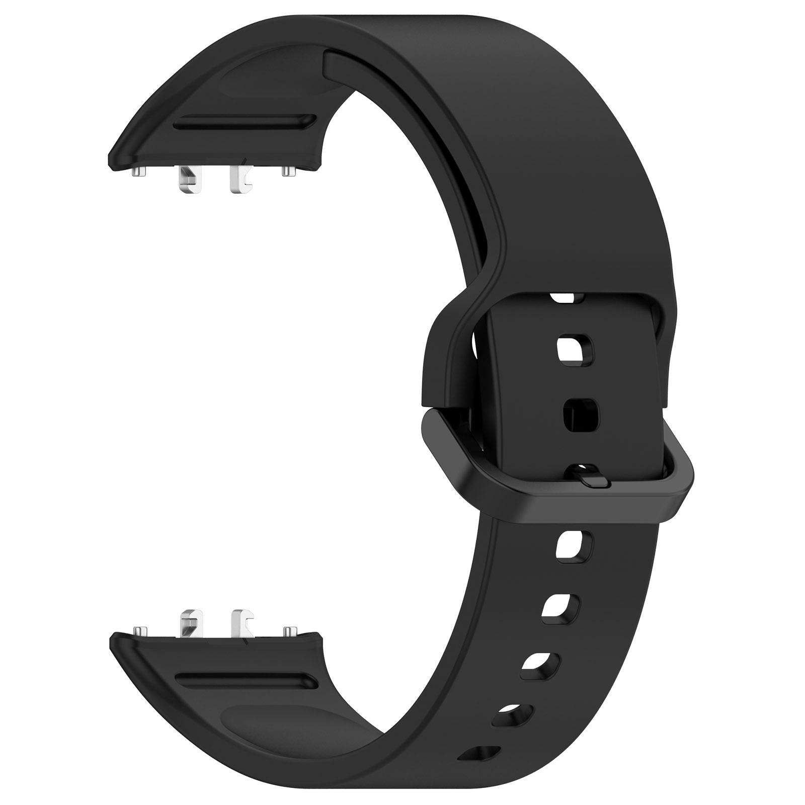 Samsung Galaxy Fit 3-Armband für Samsung Galaxy Fit 3 Sportuhr, Silikonarmband, Ersatz-Sportarmband für Samsung Galaxy Fit3-Armband, Zubehör Samsung Galaxy Fit 3 schwarz
