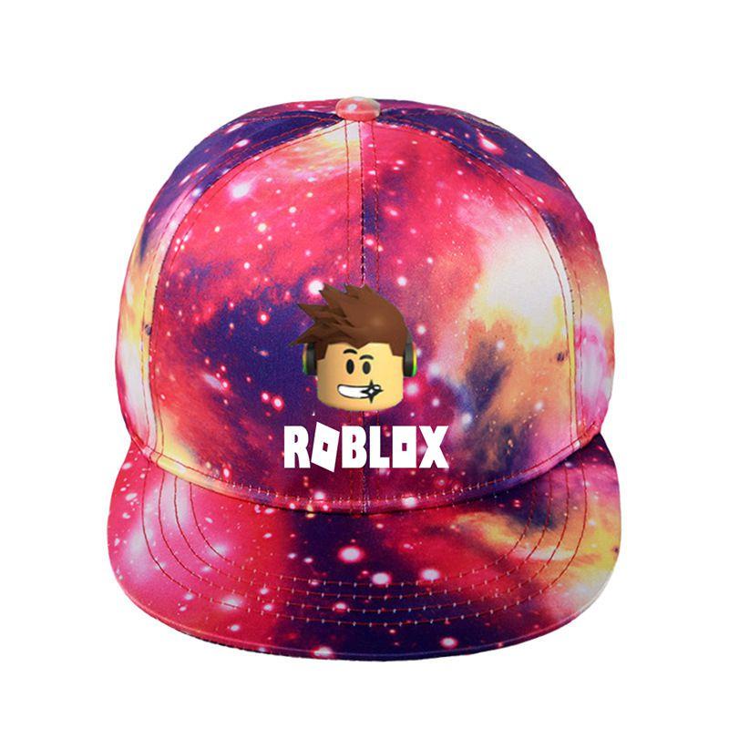 Spiel Roblox Sternenhimmel Baseballkappe Unisex Hip Hop Trucker-Hut Red