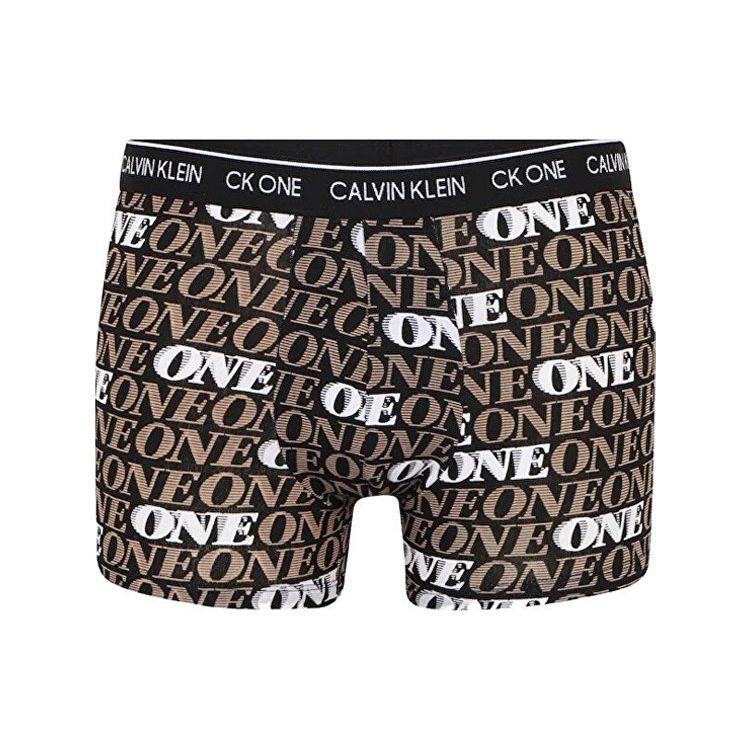 Calvin Klein One Gravity Band Buchstaben-Print Unterwäsche Herren Unterwäsche Braun NB2216A-1BB L
