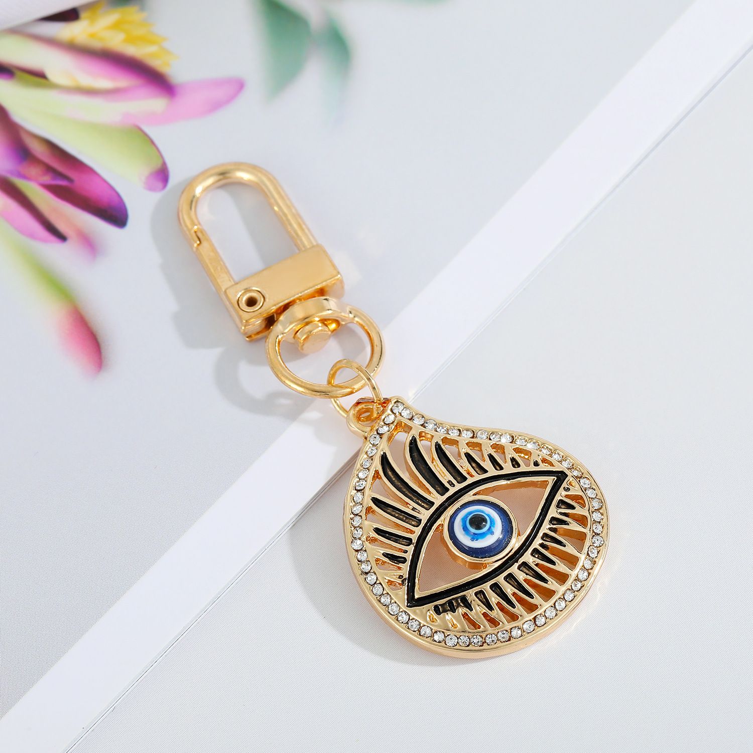 Tasche Anhänger Auto Schlüsselanhänger Cartoon Hamsa Hand Schlüsselanhänger Buddha Hand Schlüsselanhänger Bösen Blick Schlüsselanhänger Amulett F