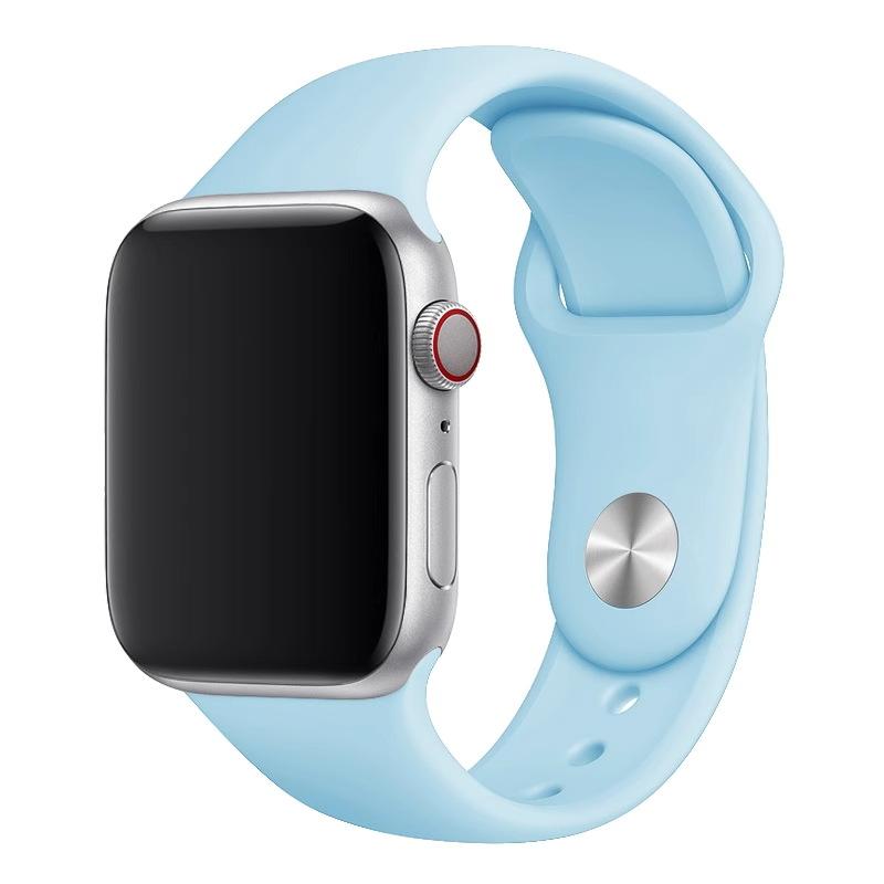 Silikon Sportarmband für Apple Watch Armband 49mm 46mm 44mm 41mm 45mm 42mm Pride Edition Armband Correa iWatch Serie 10 9 8 Ultra2 Armband 40mm 38mm 42 44 45 49 S10-46mm&M-L