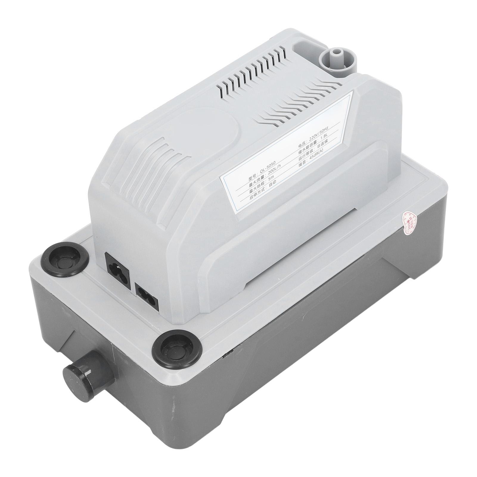 Kondensatpumpe, 200Lh Klimaanlage Automatische Ablaufpumpe für Klimaanlage AC mit 1,8L Wasser