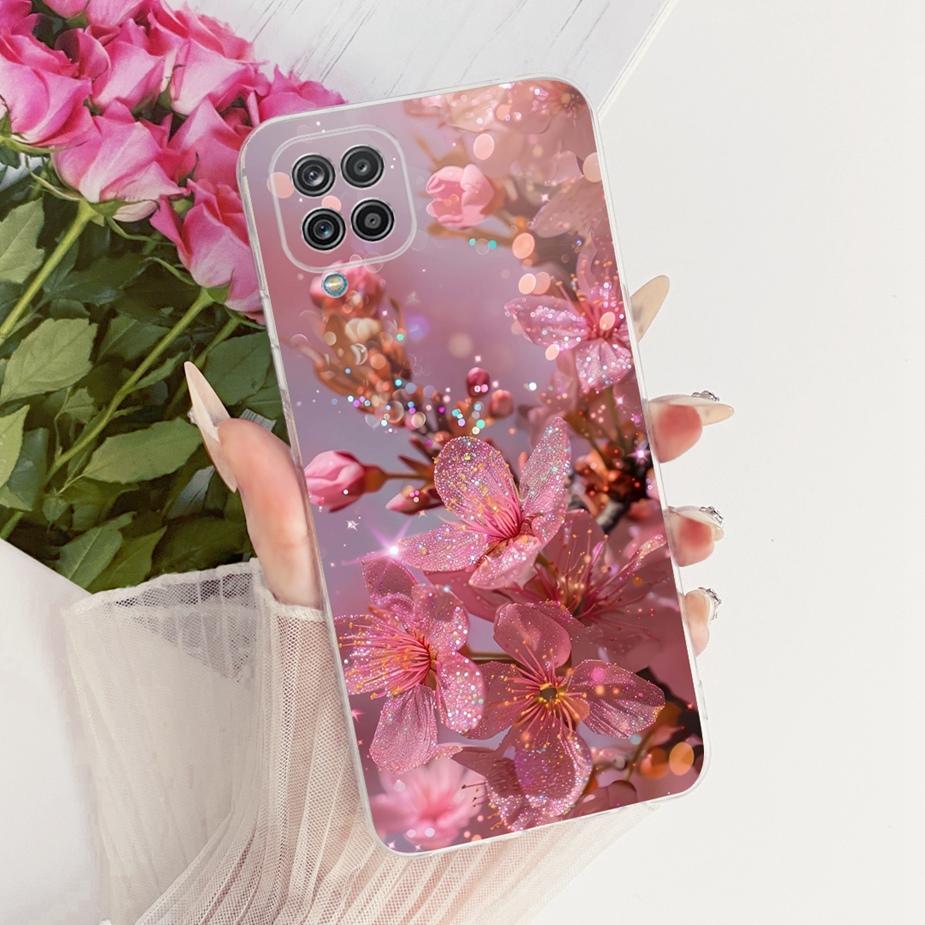 Für Samsung Galaxy A12 Hülle SM-A125F Neue Schmetterling Bemalte Abdeckung Weiche Dünne Handyhülle Für Samsung A12 M 12 Galaxy M12 F12 Fundas Galaxy A12