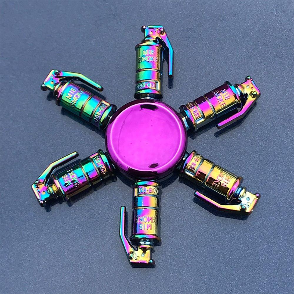 Drachenflügel Hand Spinner Geräuscharm Hohe Geschwindigkeit Metall Regenbogen Finger Spinner Legierung Anti-Druck Fingerspitzen Kreisel Kinderspielzeug
