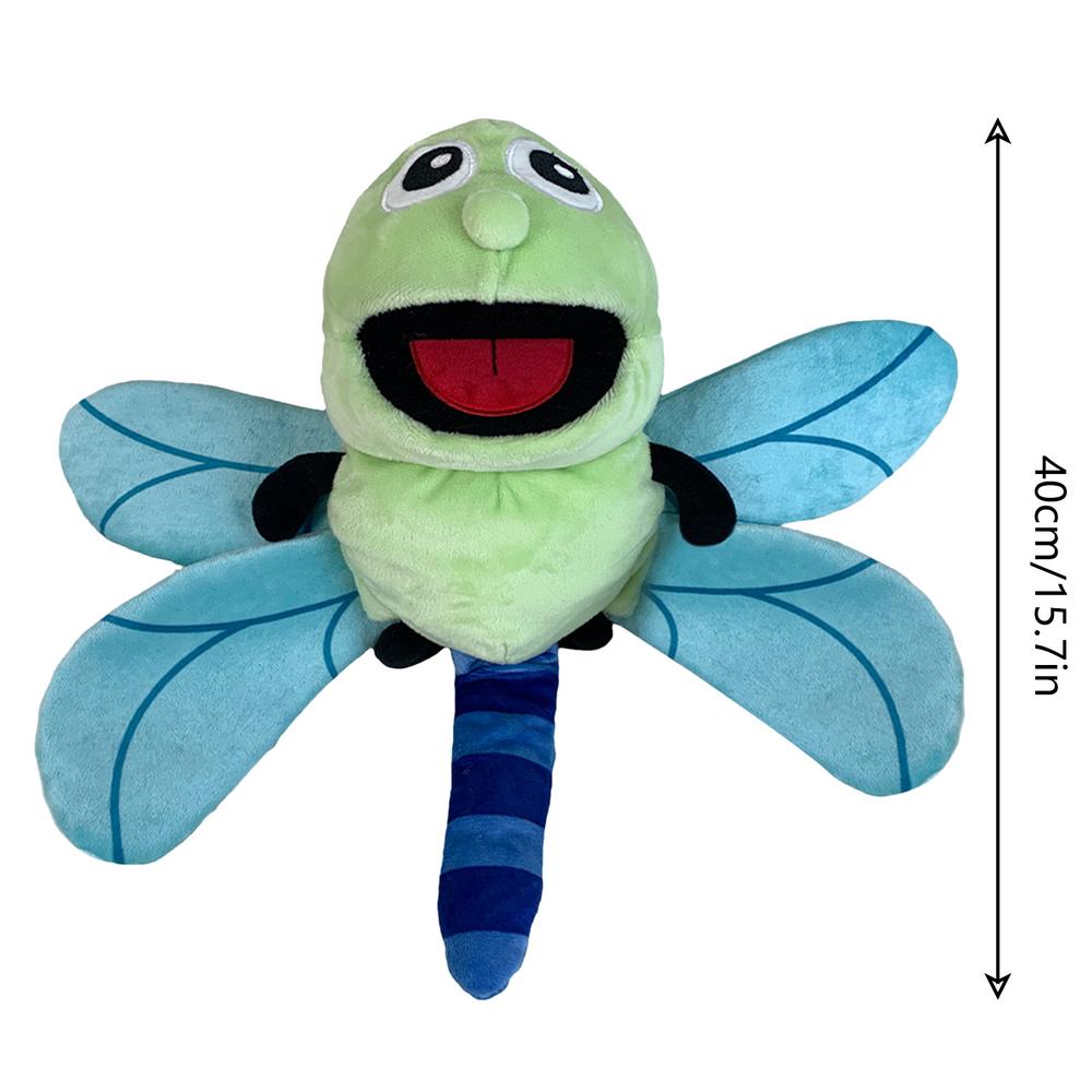 Handpuppen Kinderspielzeug Plüsch Insekten Tier Raupe Marienkäfer Handpuppen Puppe Familie Geschichtenerzählen Rollenspiele Fingerspielzeug