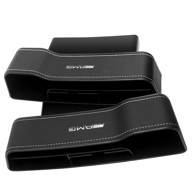 Autositz Lücken Organizer Multifunktionale Aufbewahrungsbox Becherhalter Für Mercedes Benz AMG W212 W205 W246 W177 W176 W213 GLC GLE GLS ML Willkommen Laser Logo Lampe AMG schwarz
