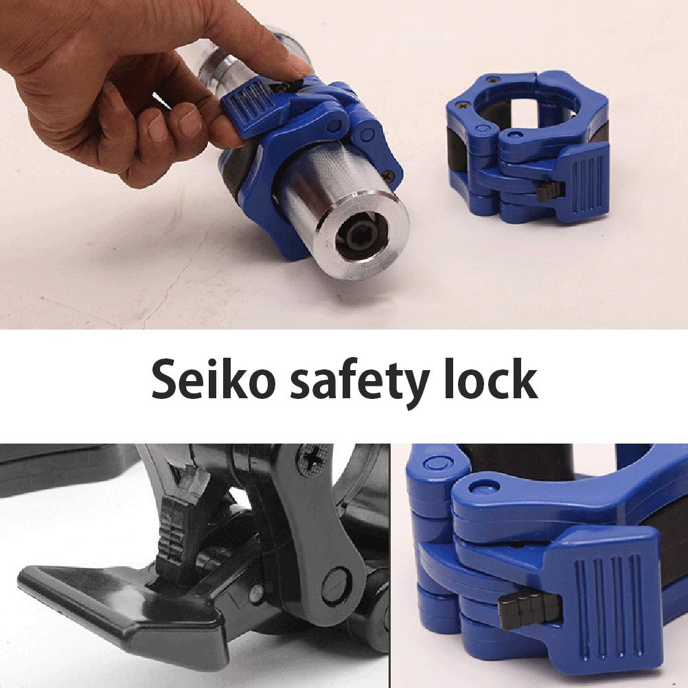 1 Paar Hantelverschlussklemmen Gym Hantel Schnalle Gewichtheben Stangenklemme für Fitness Körper