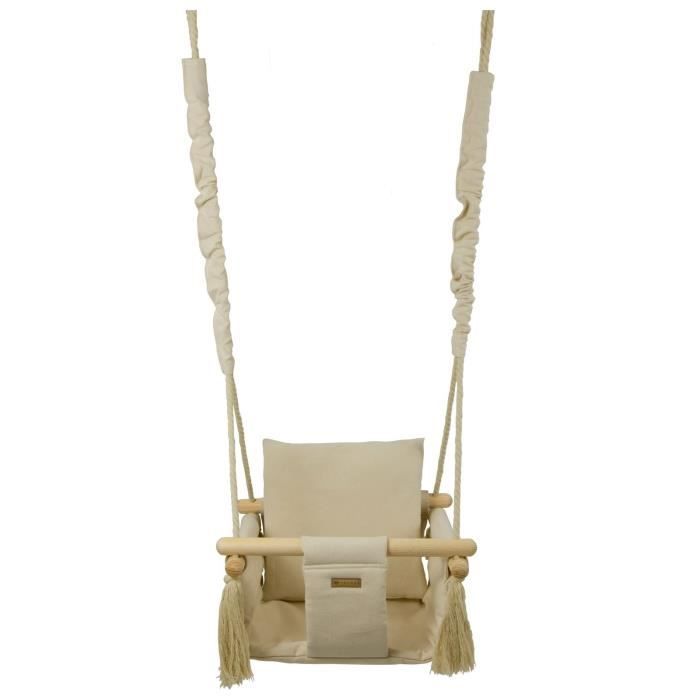 Babyschaukel - Babyschaukel - max 20 kg - creme beige