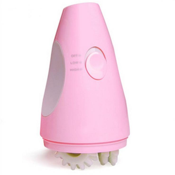 Cellulite-Massagegerät, elektrisches Massagegerät für den Körper, Schlankheitsgürtel, Rückenmassagegerät, Muskelmassagegerät für Cellulite und Fettreduzierungs-Massagegerät EU PLug rosa