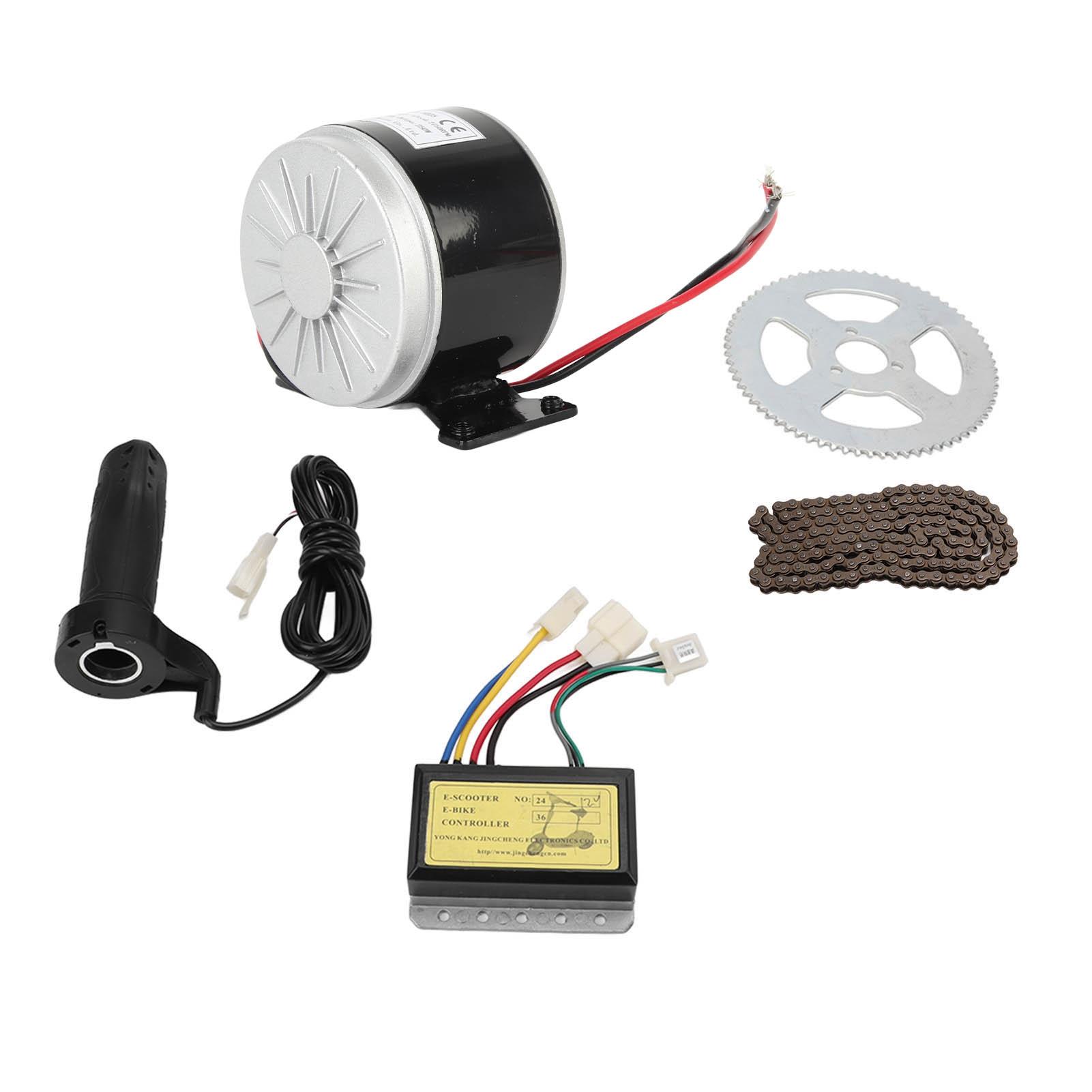 12V 250W Elektrische Fahrrad Motor Kit 2750RPM High Speed Elektrische Getriebe Motor mit Controller für
