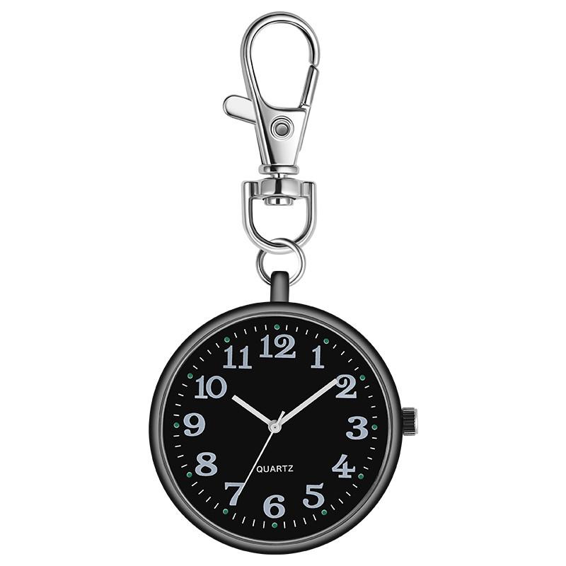 Niedliche Taschenuhr, modische Schlüsselanhänger-Uhr, Krankenschwesteruhr, tragbare Taschenuhr A