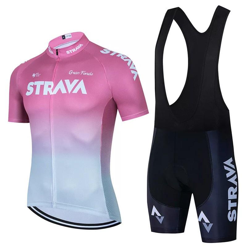 Herren Damen Radsport Trikot Set Kurzarm Atmungsaktiv Fahrrad Outfit Rennrad Mountainbike Medium