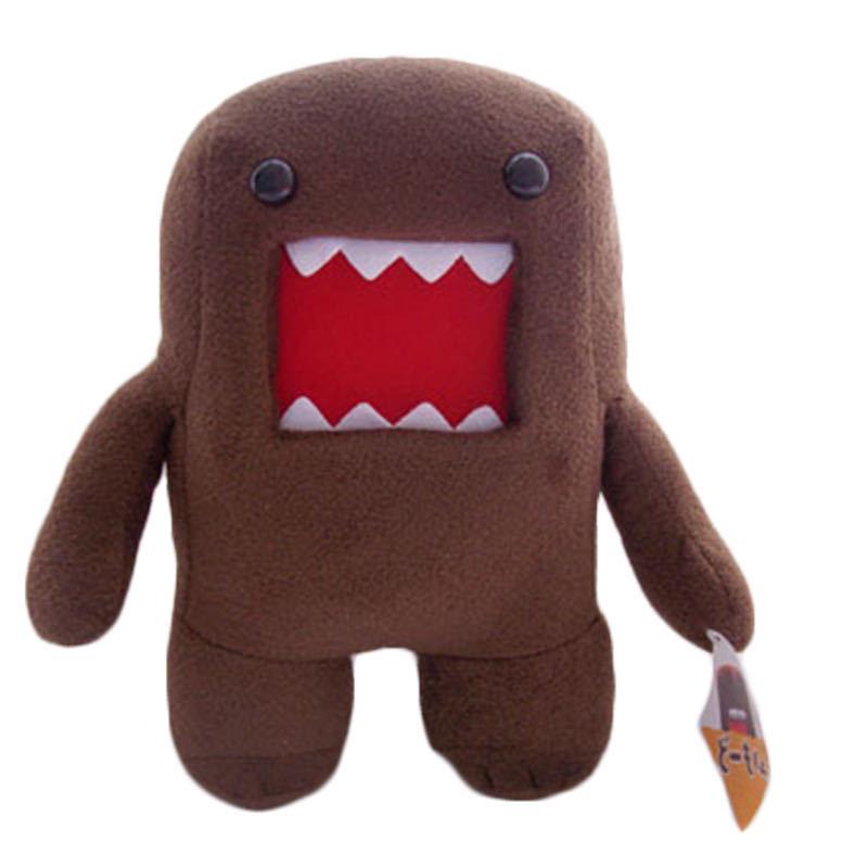 20/30cm Kawaii Domo Kun Domokun Plüschtiere Puppe Lustiges Domo-kun Plüschtier Weiche Stofftiere Spielzeug für Kinder Kinder Weihnachtsgeschenke 20cm braun