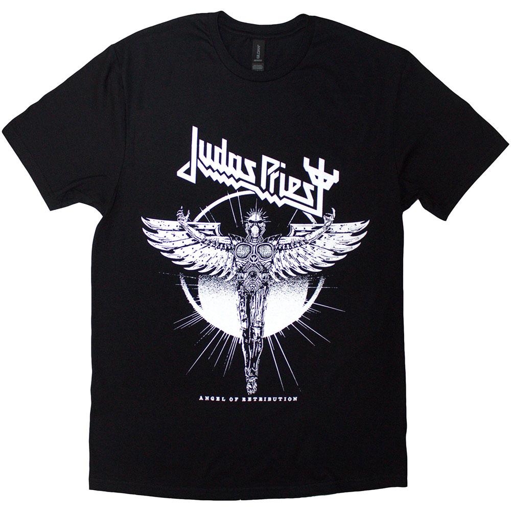 Judas Priest Unisex Erwachsener Angel Of Retribution Angel Rising T-Shirt XXL schwarz