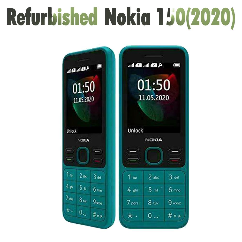 Überholtes Nokia Original Nokia 150(2020) Dual-SIM-Mobiltelefon mit 2 SIM SimpLe Set grün