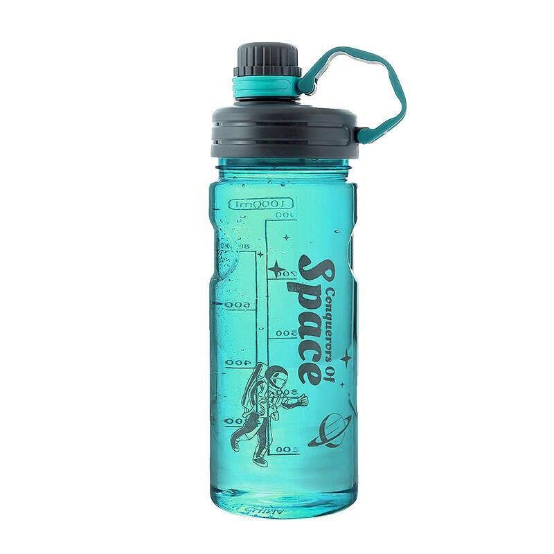 1L 1,5 L 2L 3L Große Kapazität Sport Wasser Flasche Outdoor Fitness Wasser Tasse Fahrrad Camping Bergsteigen Tragbare Fitness krug 3000ml grün