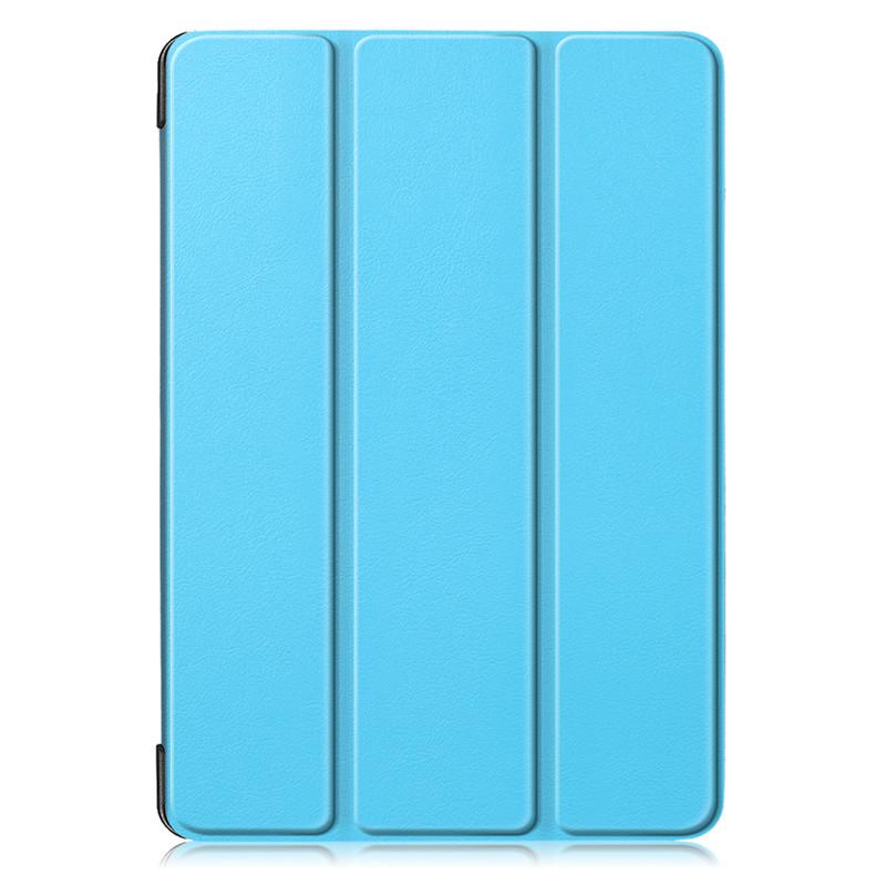 Für iPad 7 8 9 10 Fall Stehen Smart Harte PC Leder Abdeckung Funda für iPad 10 2 10 9 fall Funda für iPad 8 9 10th Generation Abdeckung iPad 7 / 8 / 9 10.2' himmelblaue